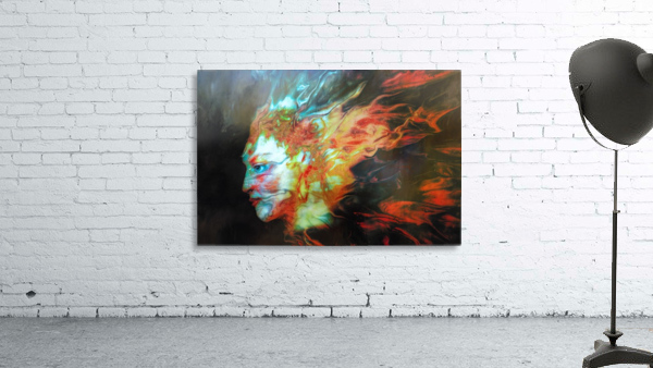 Fire in the sky Wall Preview