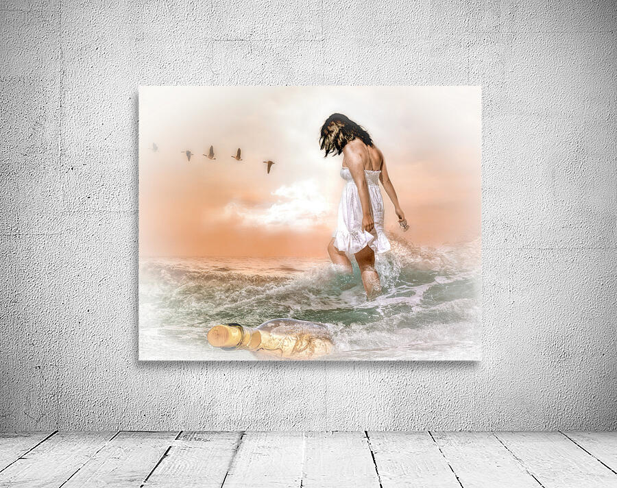 At the beach Wall Preview