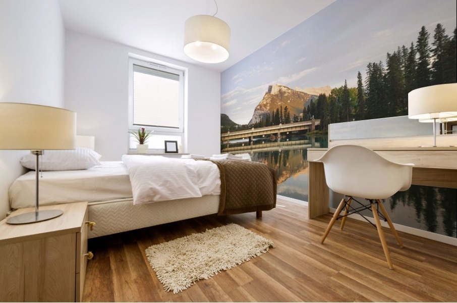 Mount Rundle  Mural print