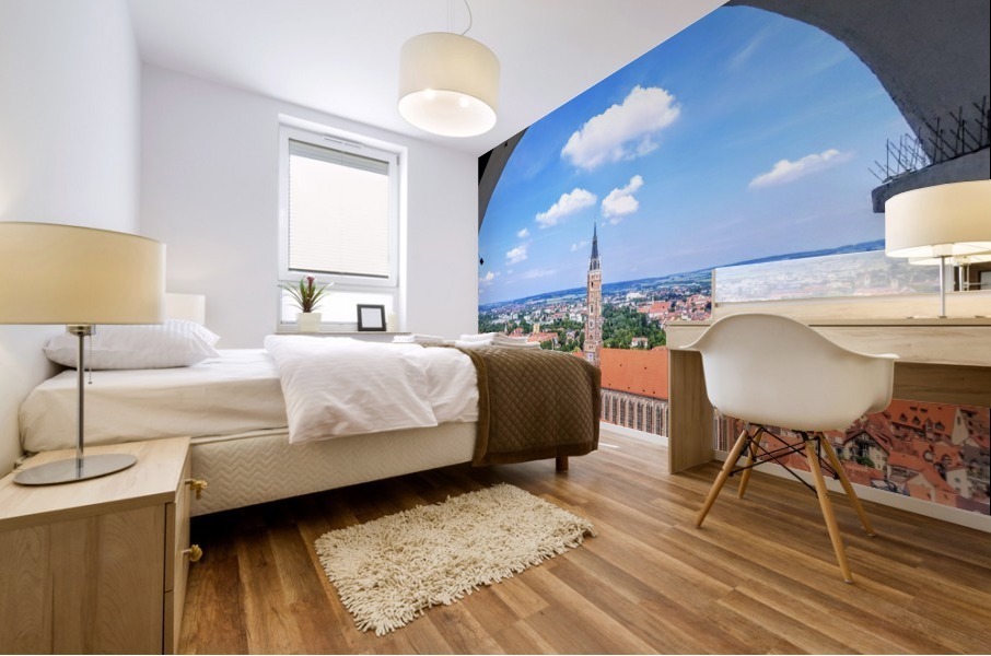 Landshut Mural print