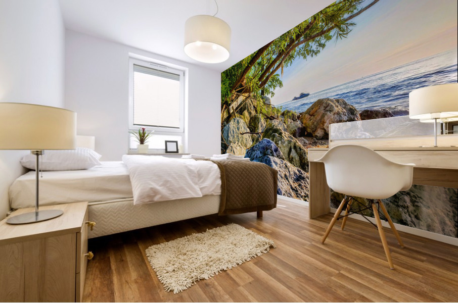 Lake Michigan  Mural print