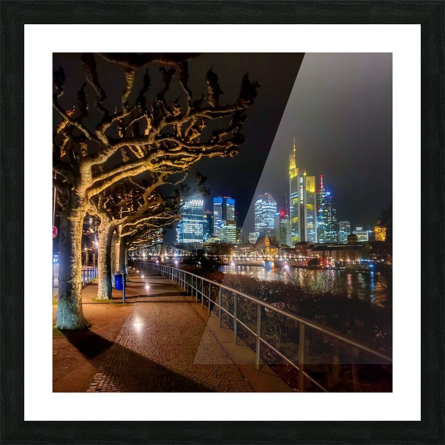 Frankfurt  Picture Frame print