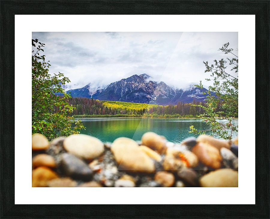 Pyramid Mountain  Picture Frame print
