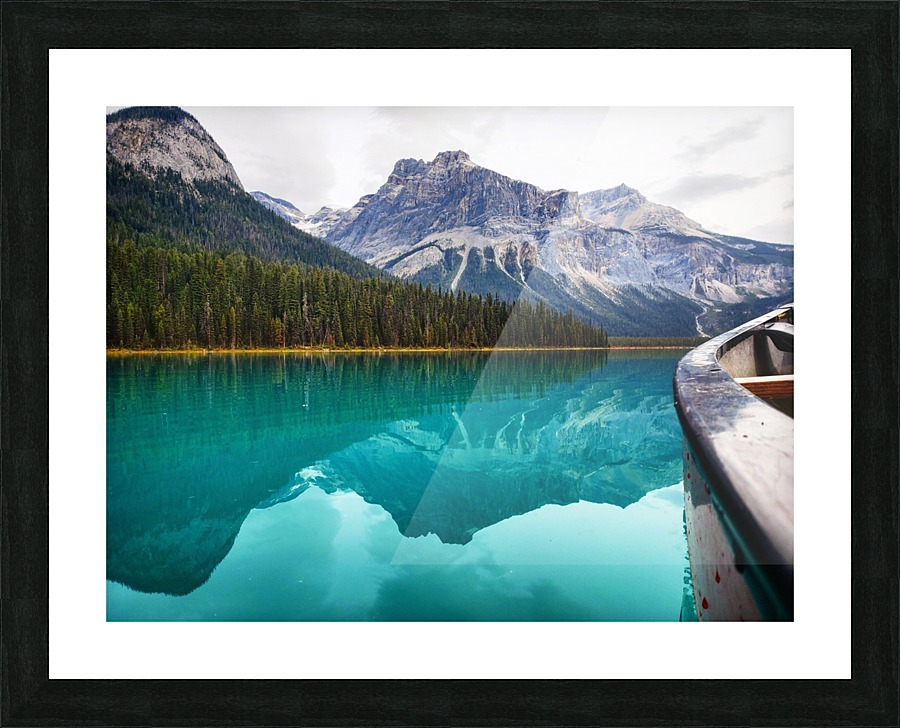 British Columbia Picture Frame print