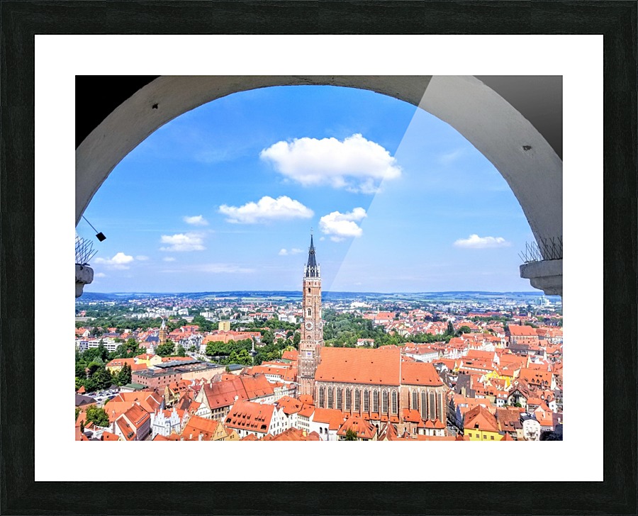 Landshut Picture Frame print