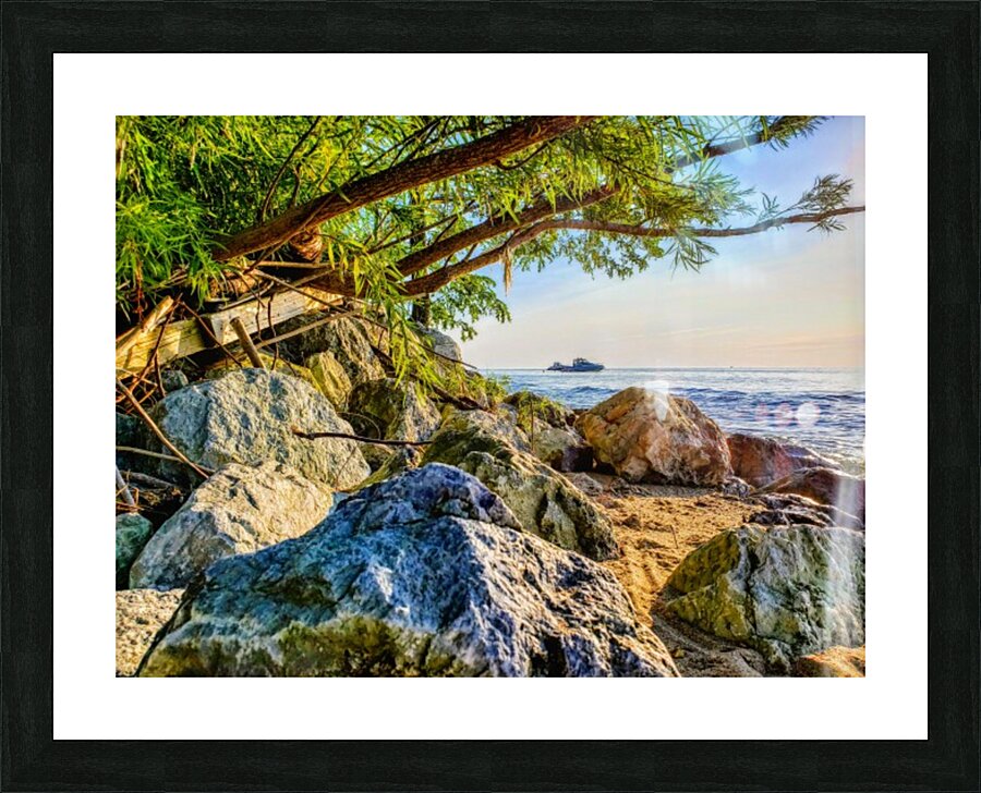 Lake Michigan  Picture Frame print
