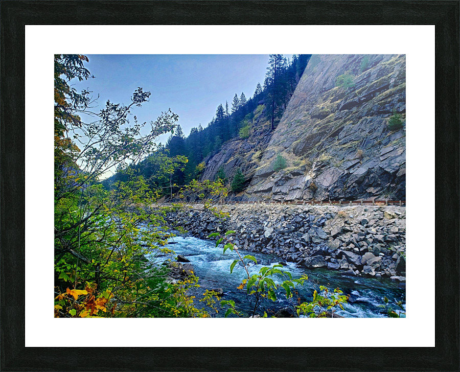 Wenatchee River  Picture Frame print