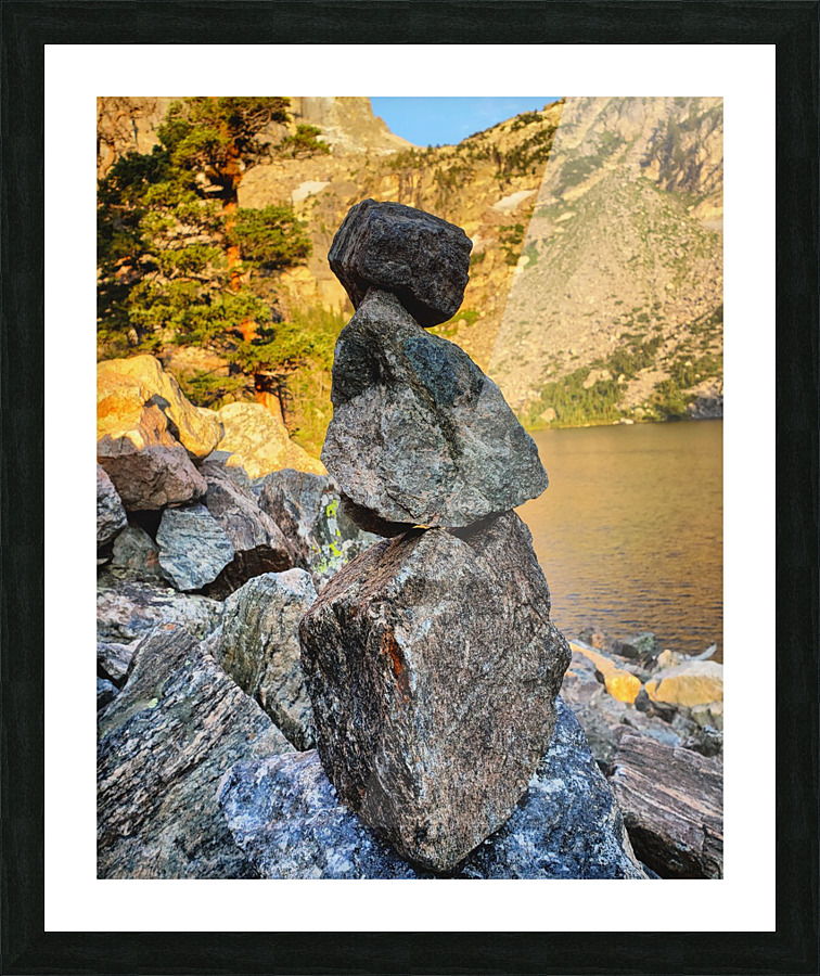 Emerald Lake  Picture Frame print