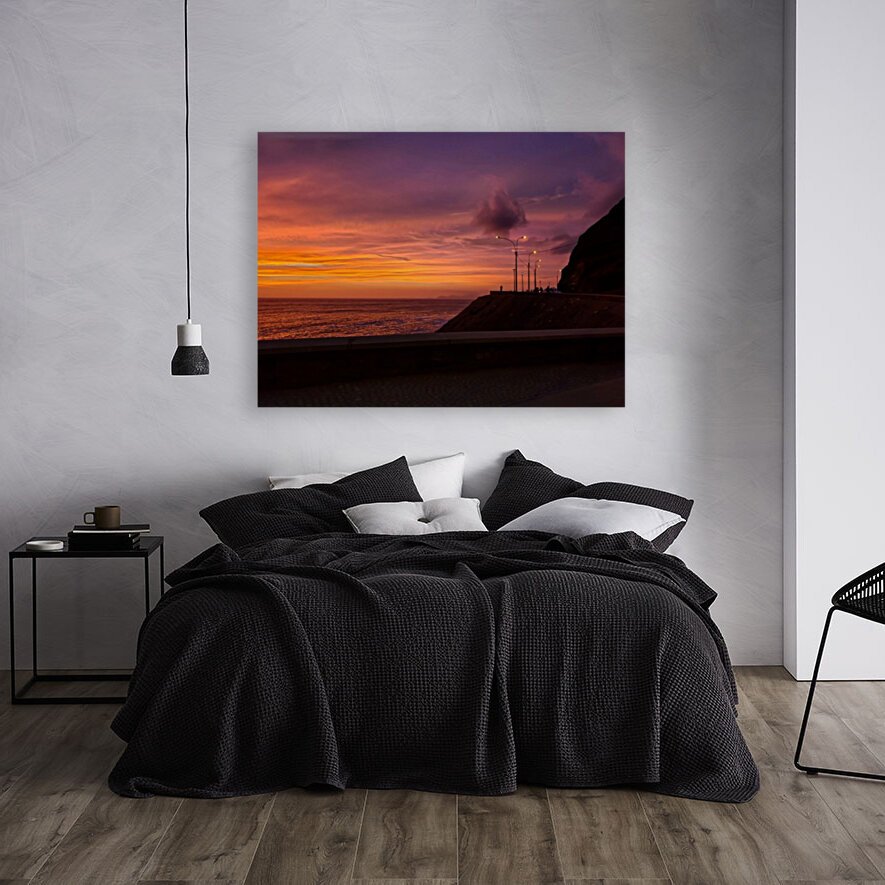 Costa Verde Sunset  Reproduction