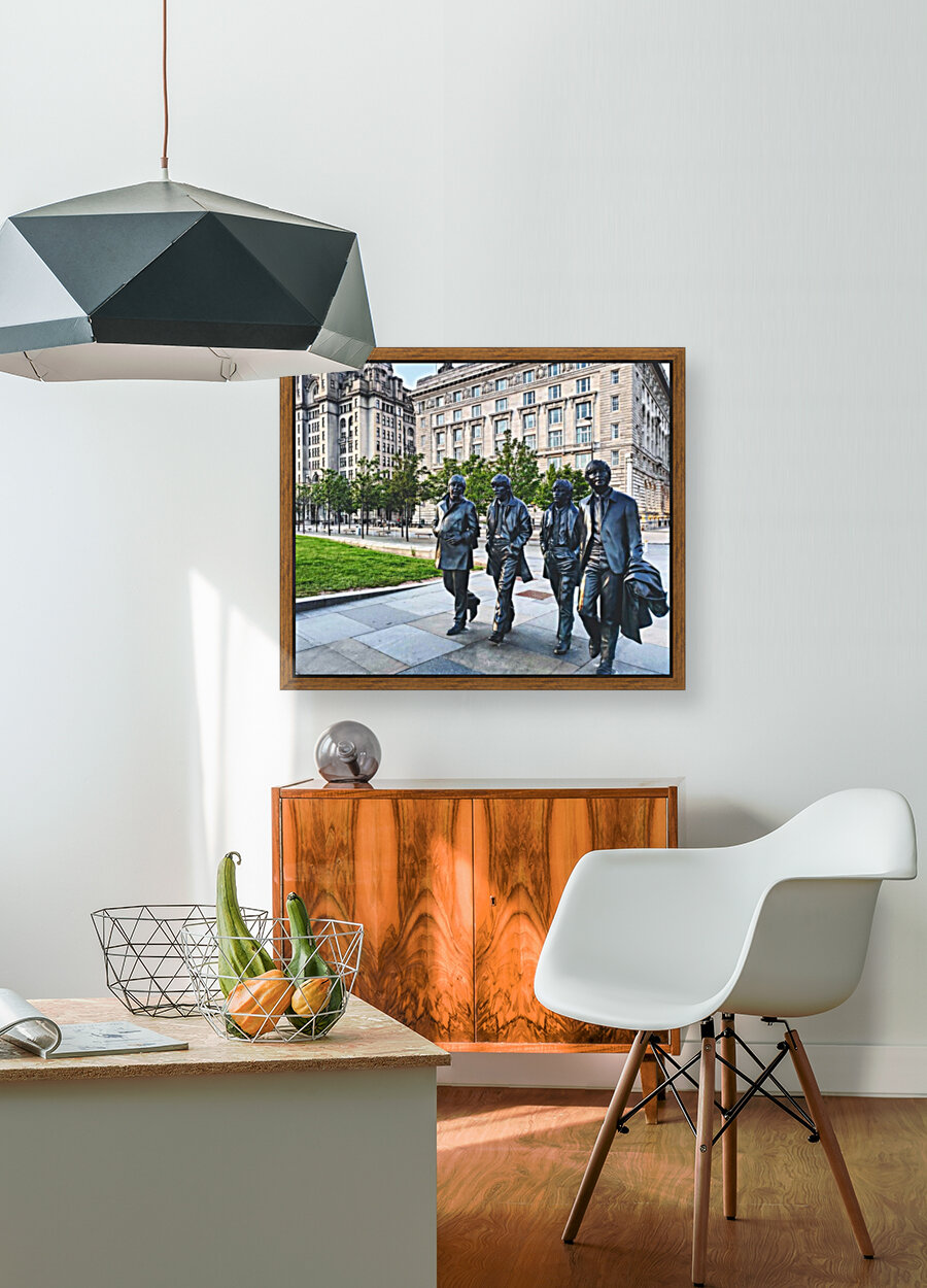 Beatles statue  Reproduction
