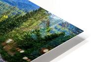 Icicle Creek HD Metal print