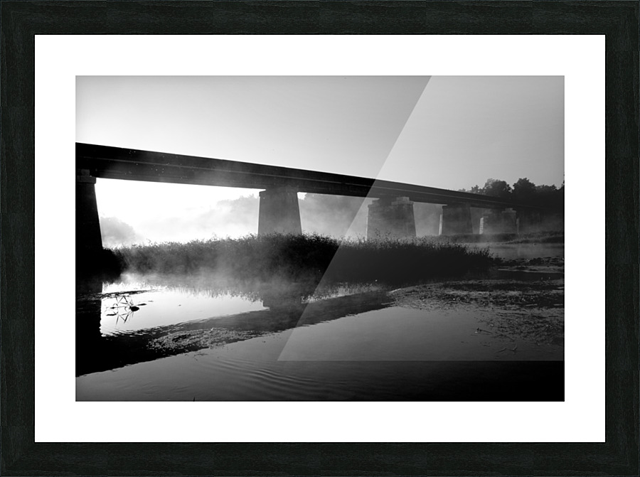 Freeport Bridge Picture Frame print