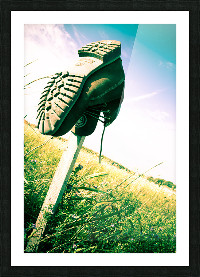 boot Picture Frame print
