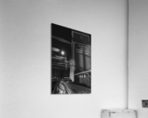 Grain Elevator BW Acrylic Print