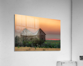 Old Cabin at Sunset Acrylic Print