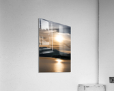Golden Glow Acrylic Print