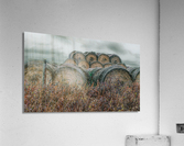 Round Bales Acrylic Print