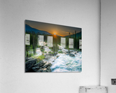 Sunset on the Cascades Acrylic Print