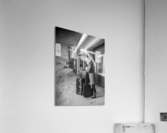 Waiting for the Train Acrylic Print