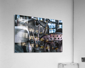 Behind the Wheel Acrylic Print