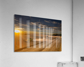 Harvesting at Sunset Acrylic Print