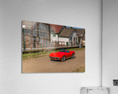 Red Corvette Acrylic Print