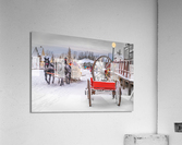 Downtown at Christmas Acrylic Print