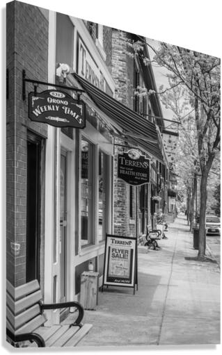 Main Street Orono Canvas Print