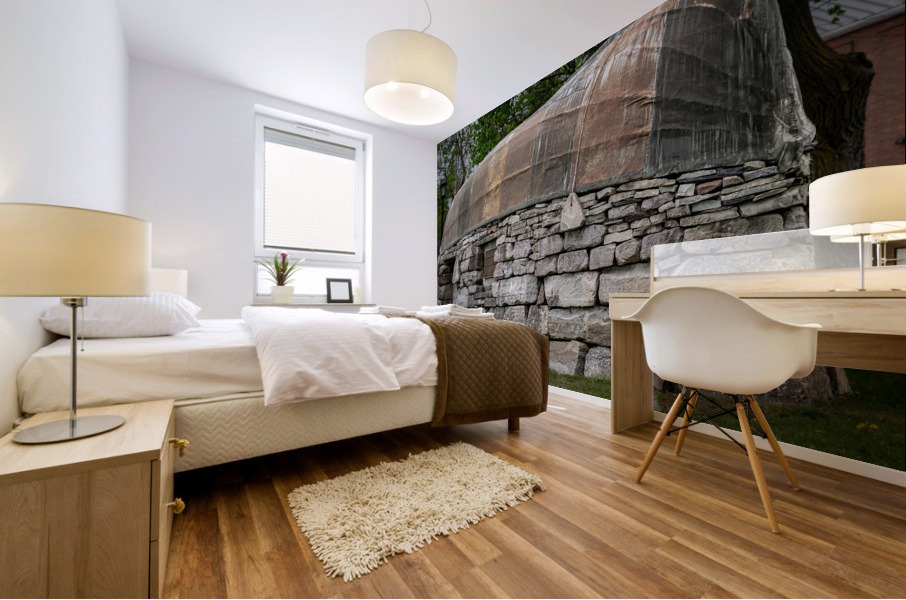 Boathouse Mural print