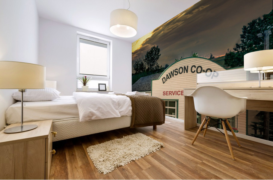 Dawson Co Op Mural print