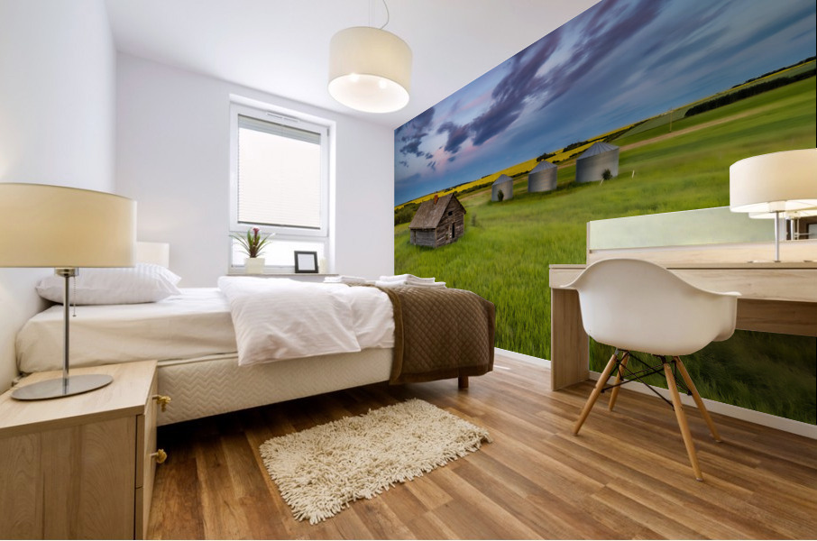Granaries Mural print
