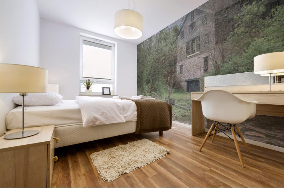 The Mill Mural print