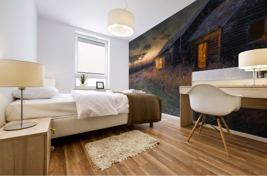 The Schoolhouse Mural print
