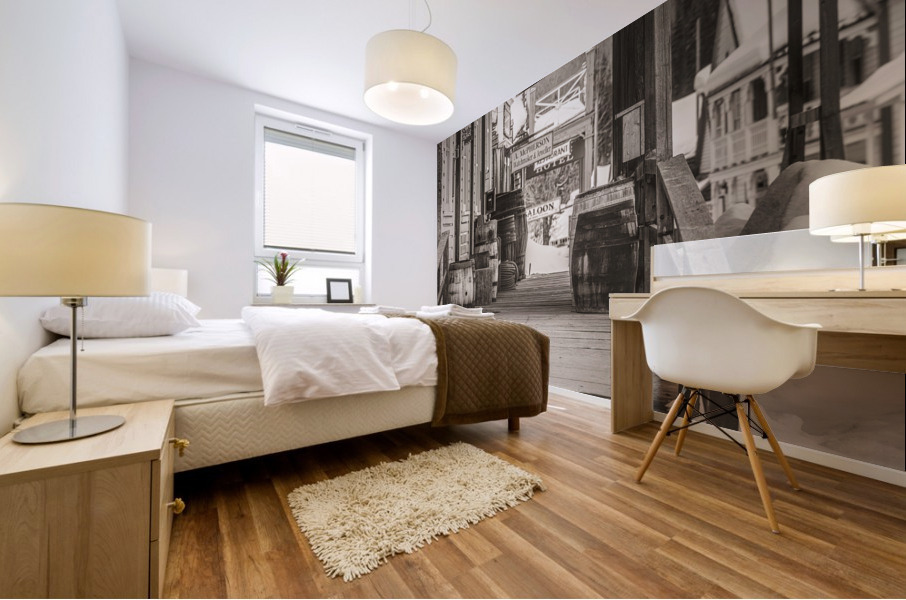 Barkerville Mural print