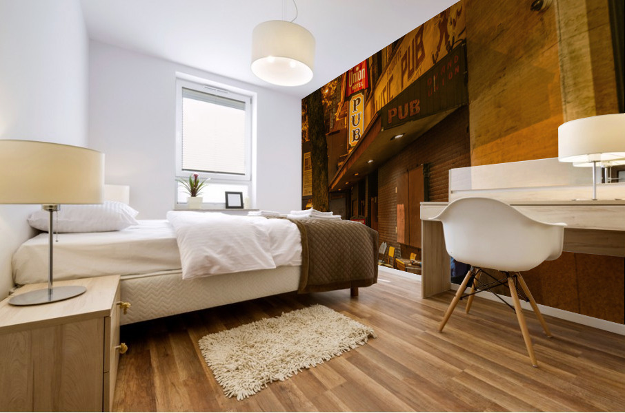 Grand Union Hotel Mural print
