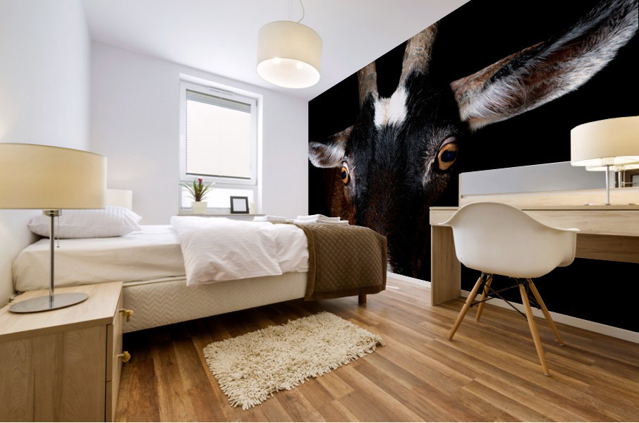 The Goat Mural print
