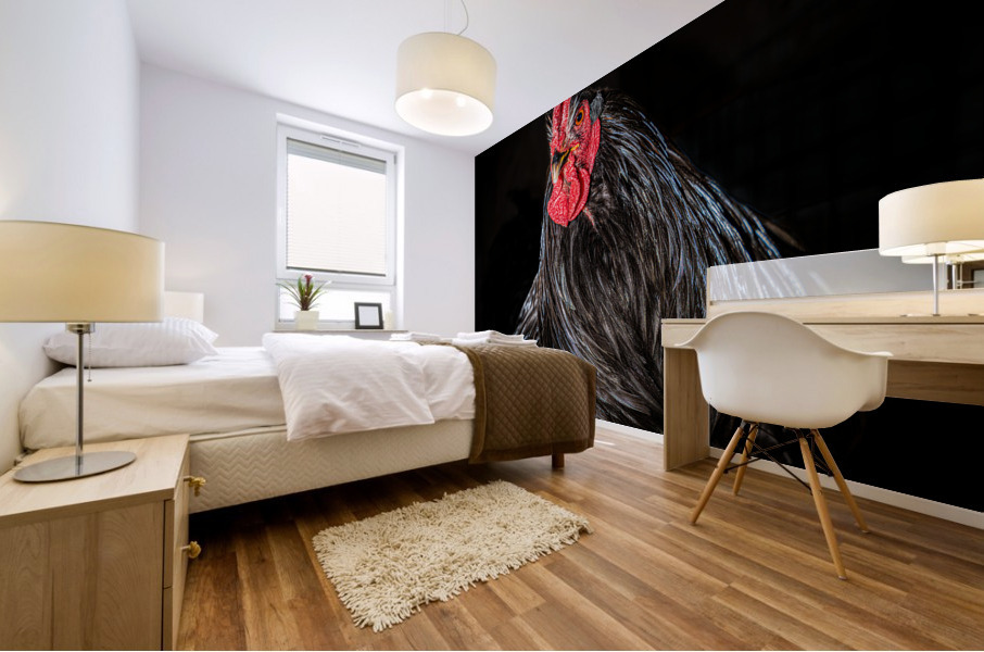 The Rooster Mural print