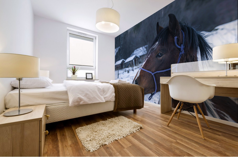 Horse Portrait Mural print