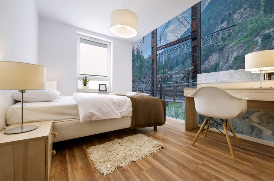 Bridges Mural print