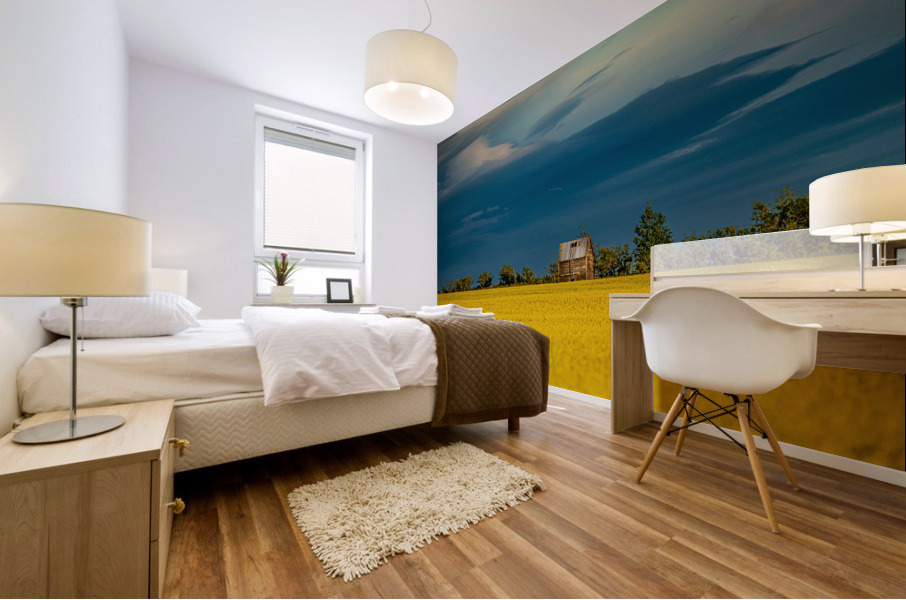 Canola Field Mural print