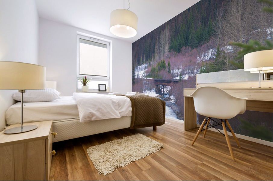 Pine River Mural print