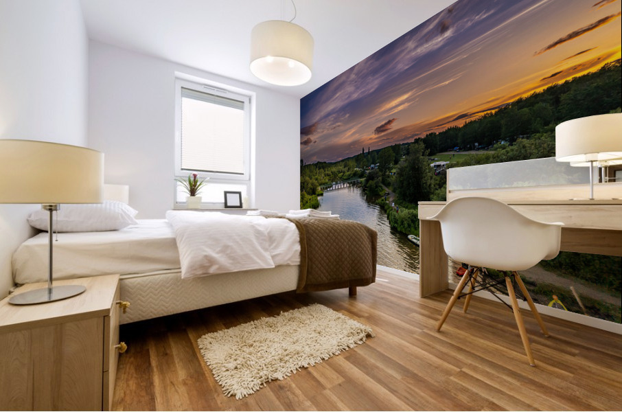 Swan Lake Mural print