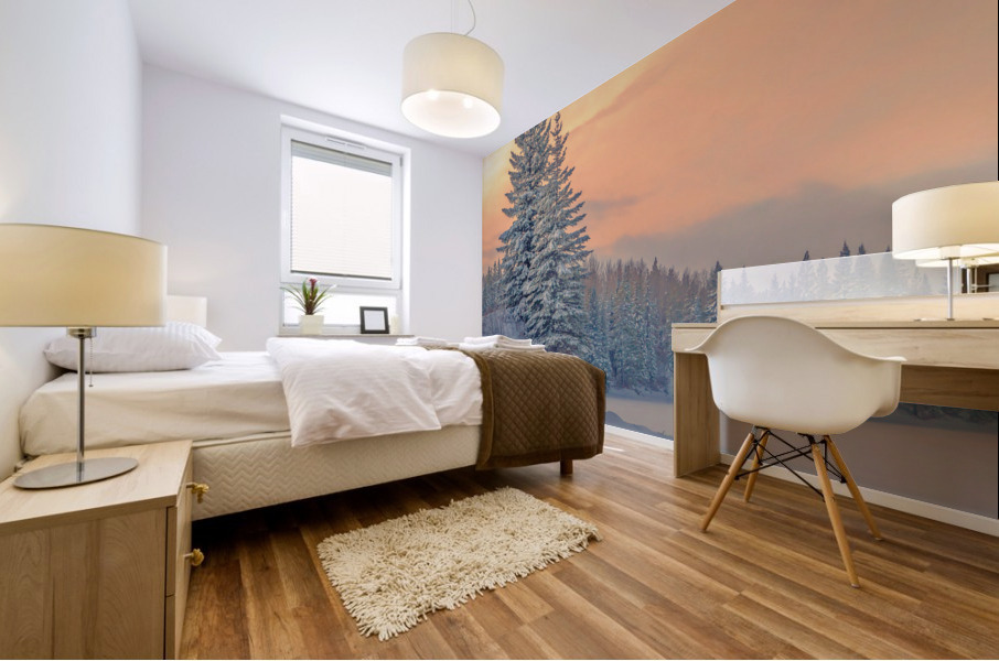 Winter Serenity Mural print