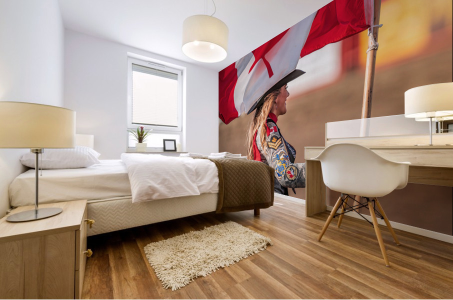 Oh Canada Mural print