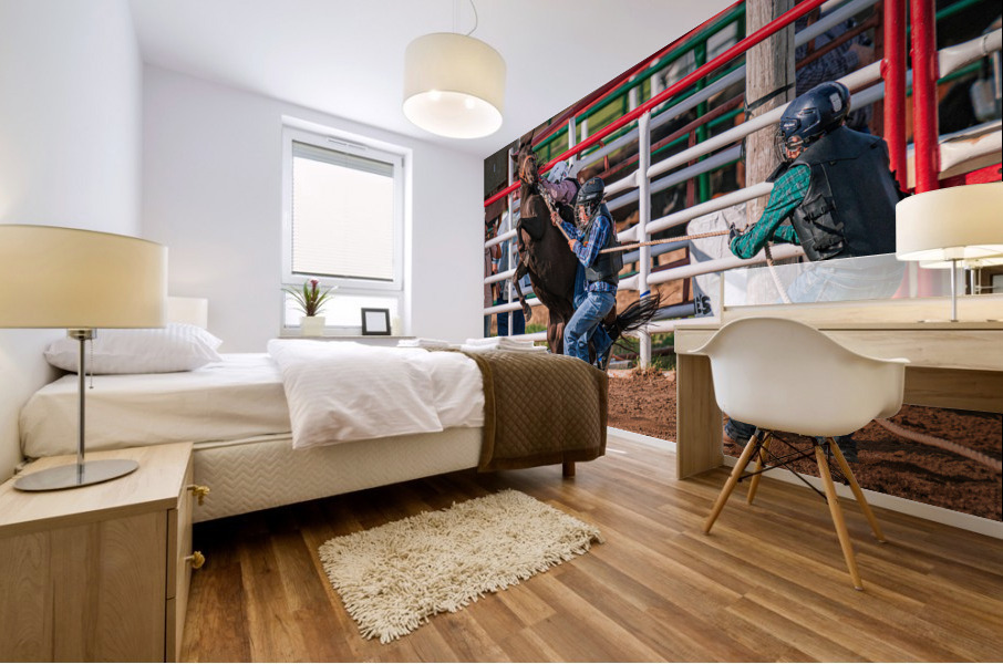 Rodeo Time Mural print