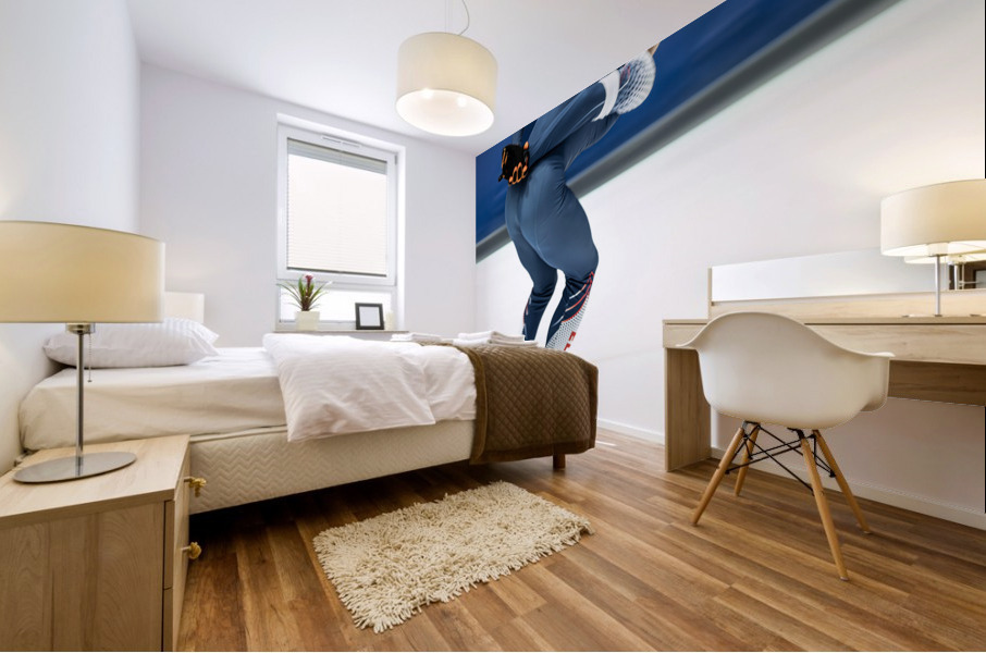Speedskater Mural print