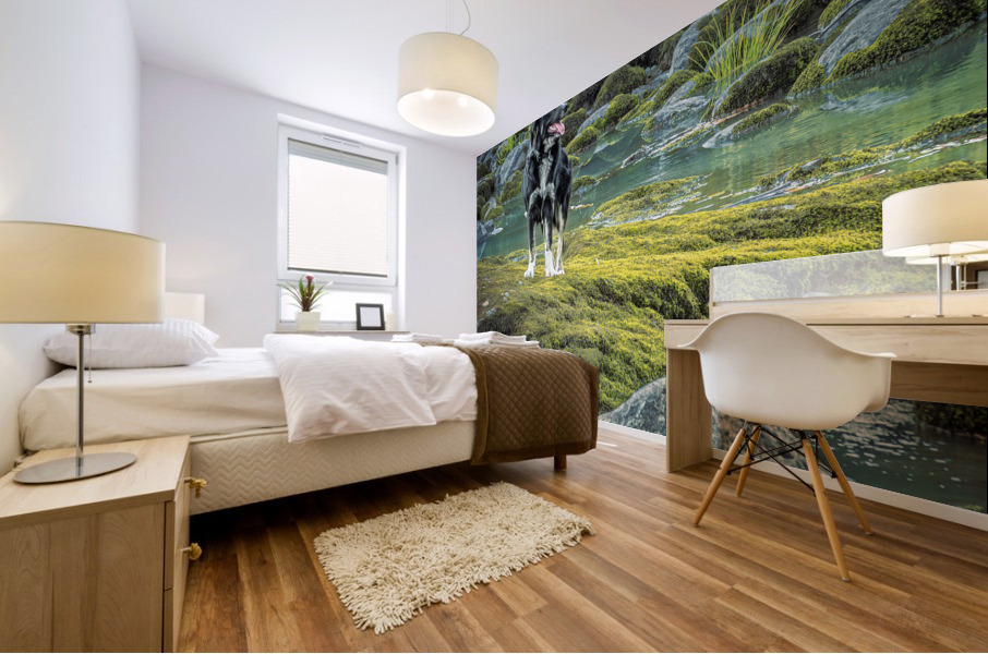 In Paradise Mural print