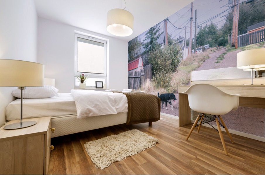 The Stray Mural print