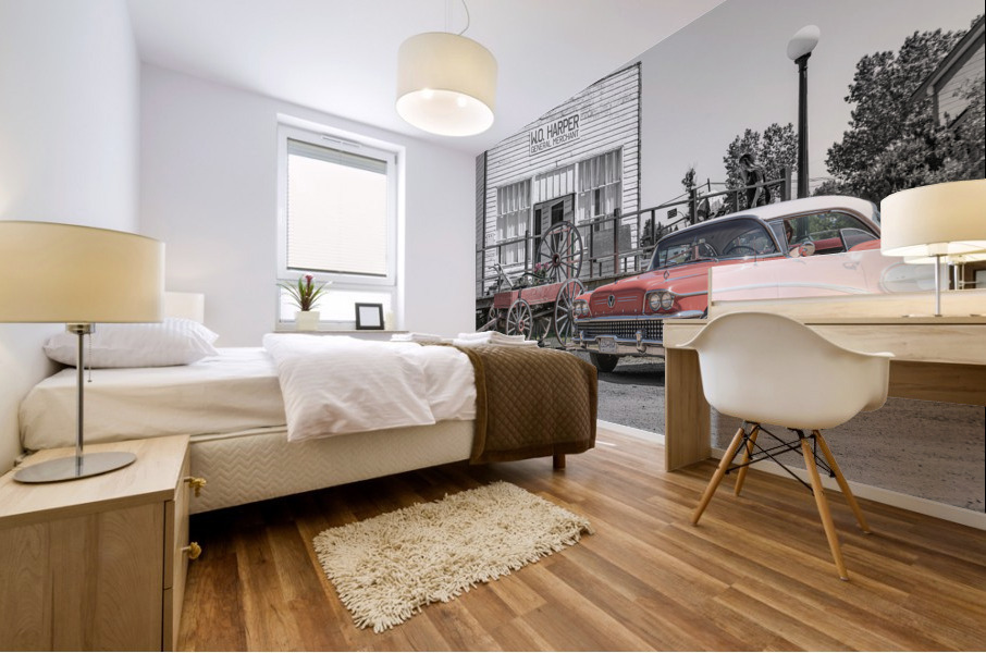 Buick on Main Mural print