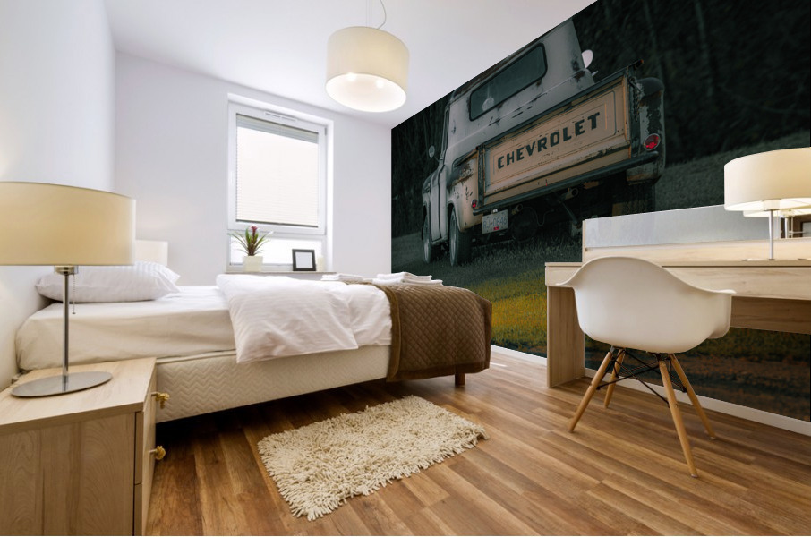 Chevy Pickup Mural print